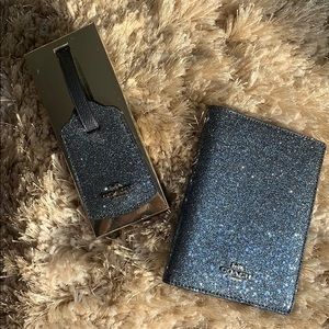 Coach Passport Holder and Luggage Tag